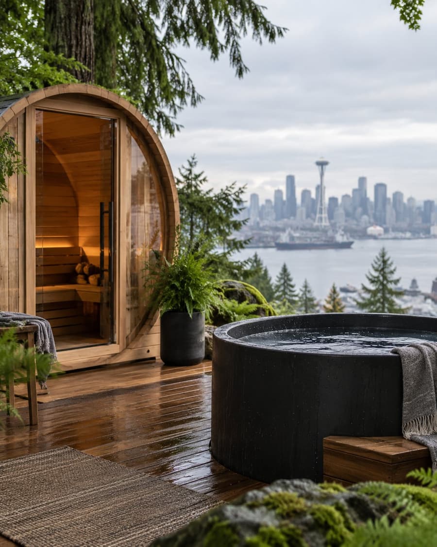 Seattle skyline, a City Sweats market city